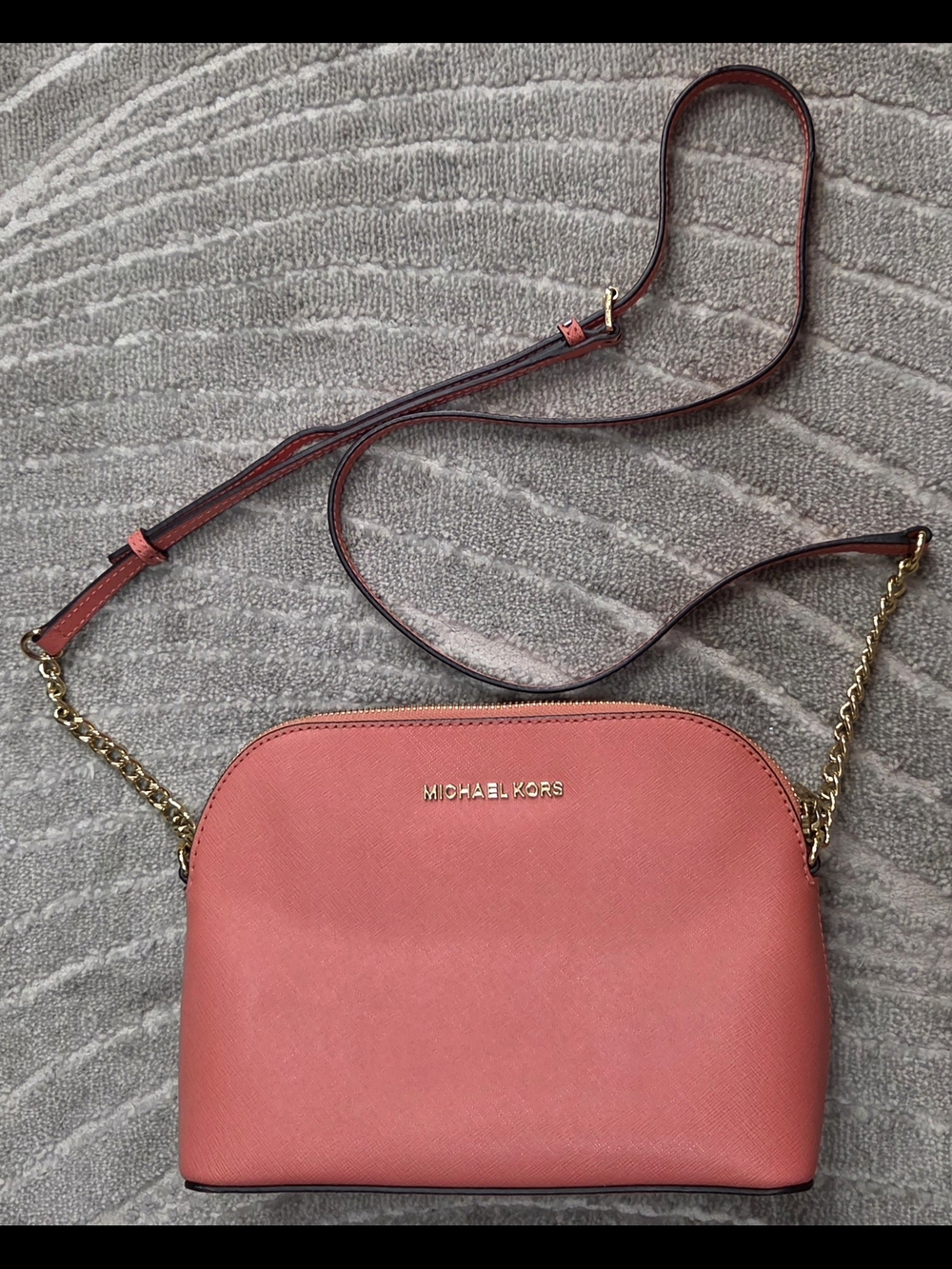 Michael Kors Jet Set Coral Crossbody Bag